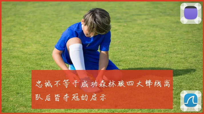 忠诚不等于成功森林狼四大锋线离队后皆夺冠的启示
